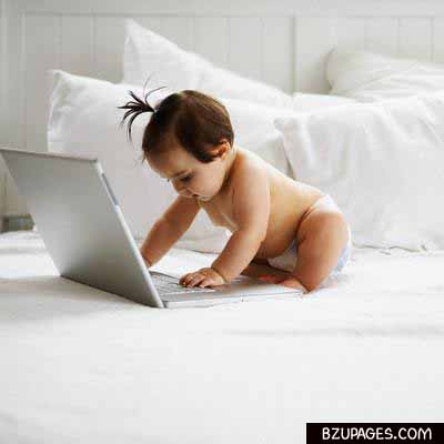 Child on Laptop