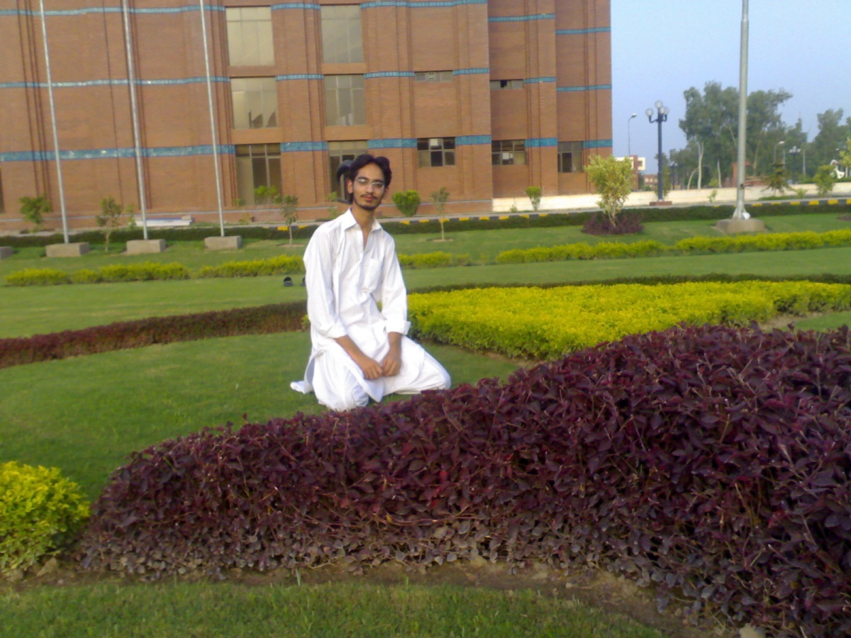 Me outside Auditorium