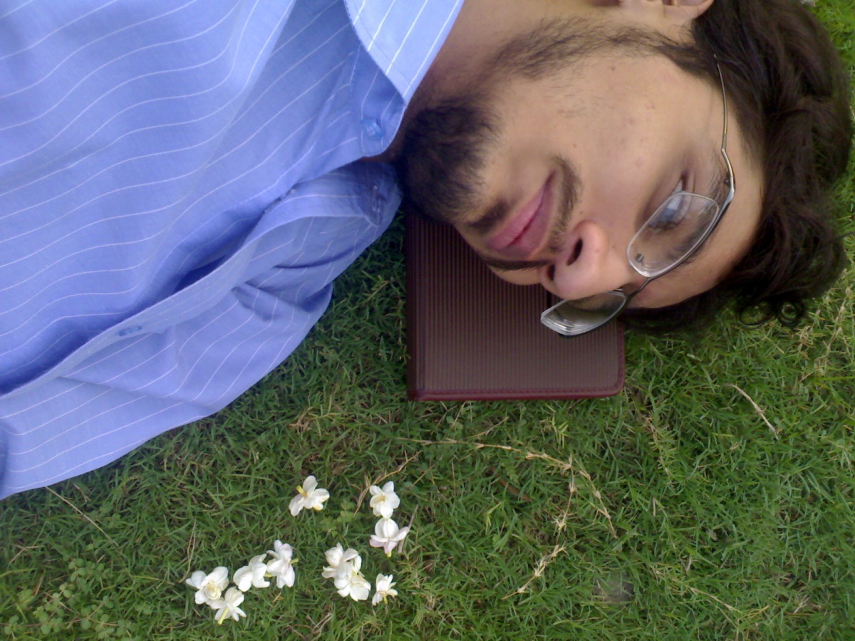 Me outside my hostel (Umer Hall)
