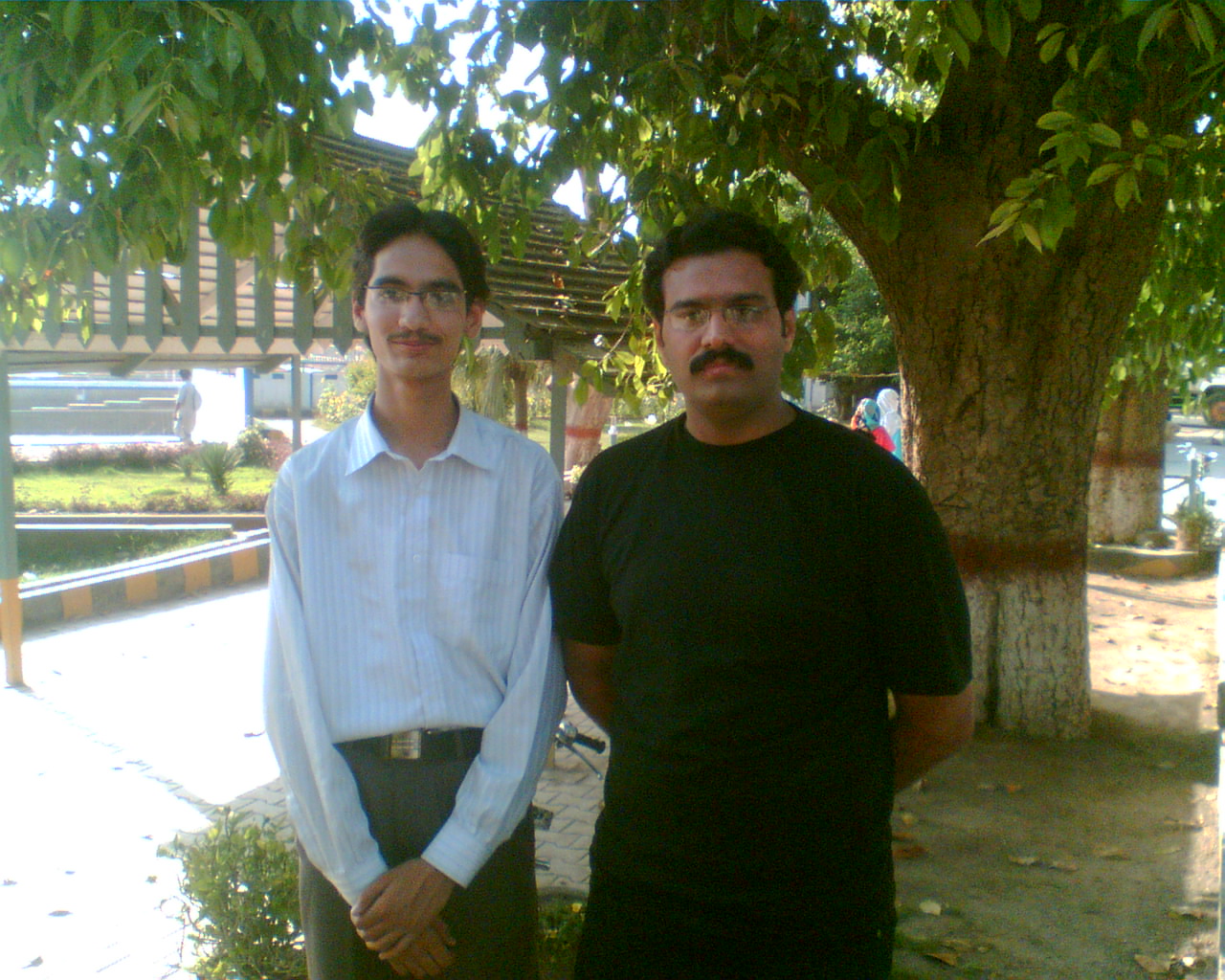 me with Sir TasMaan PAsha........
