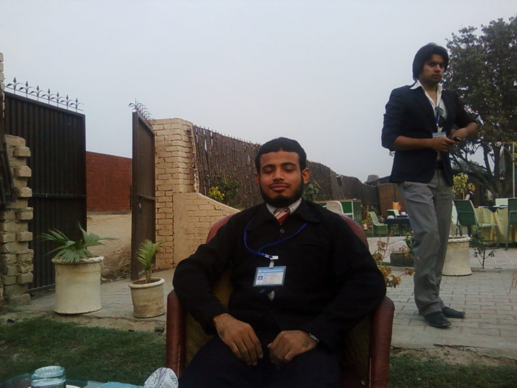 Shah Rukh Adeel, Danish in back...