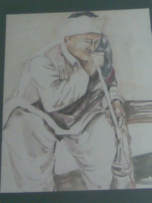 Water color still life