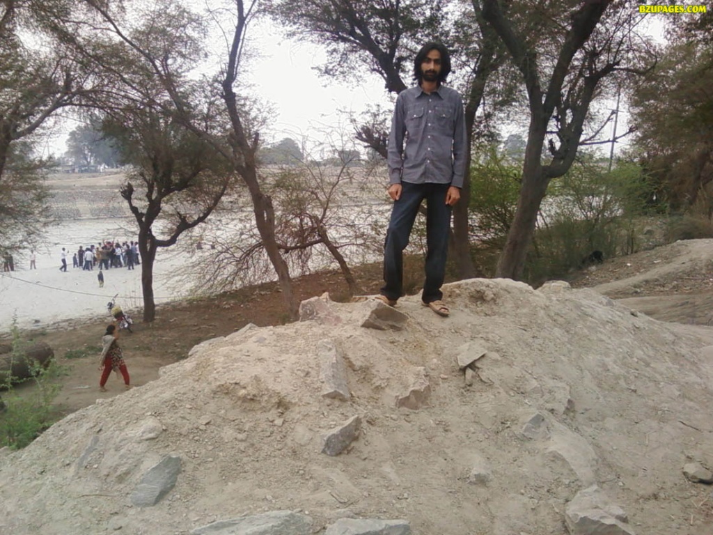 Wasif on a mount