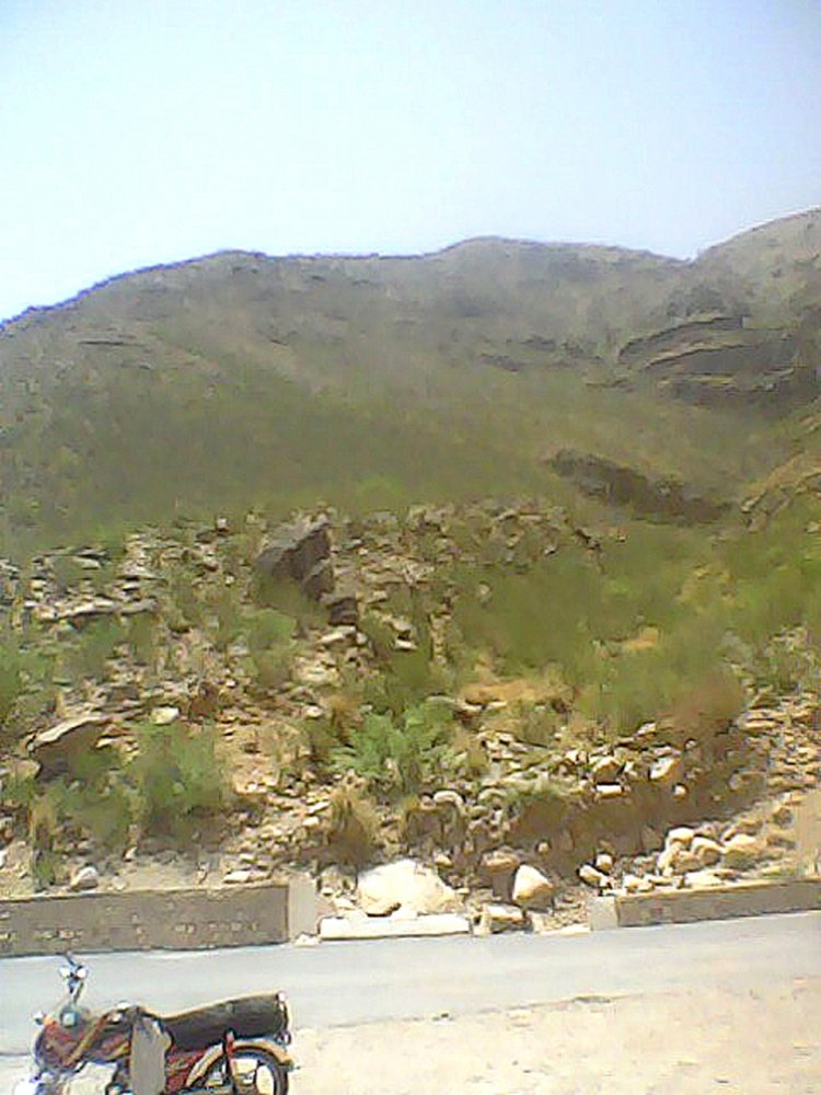 a beautiful view of Hill in the way of Fort Minru