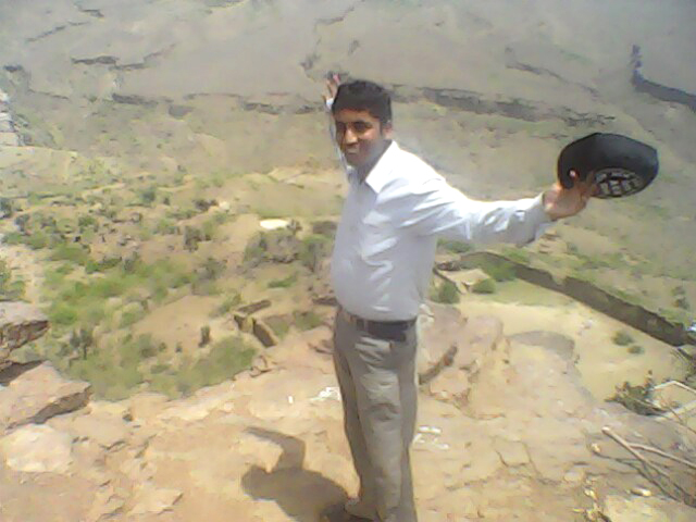 Our Saqlain was standing in Randi Orton Style