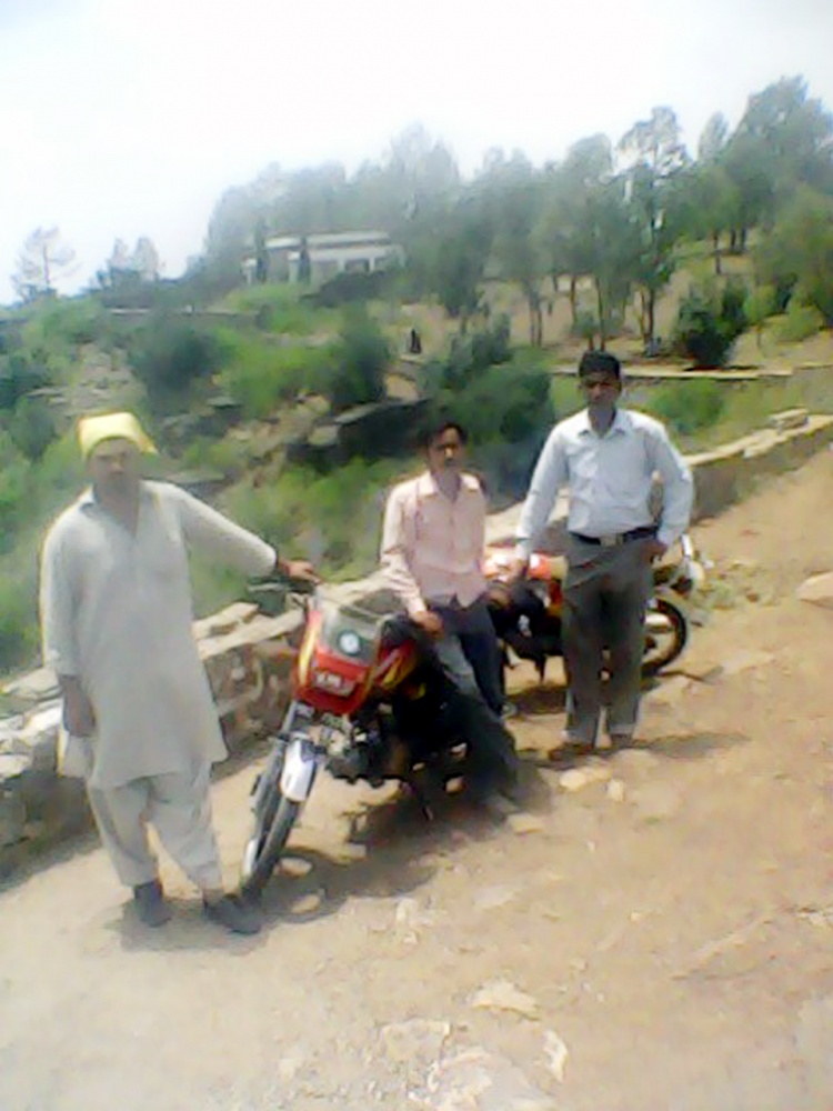 Awais Khan, Me and Saqlain in Fort Minru's Park
