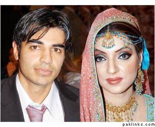 salman butt and his wife