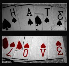 hate vs love