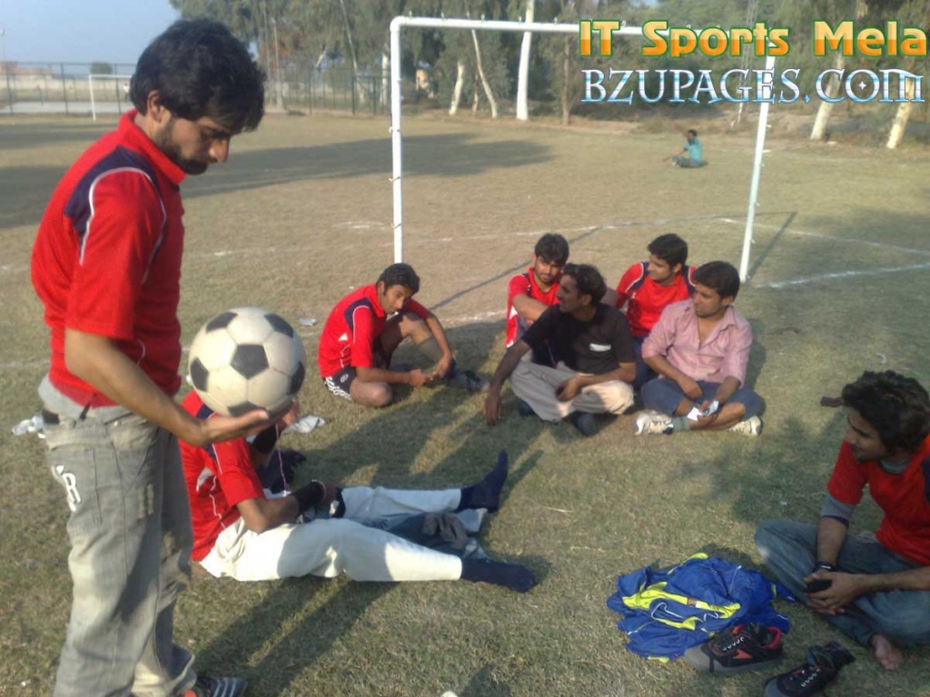 Bukhti with Footbal