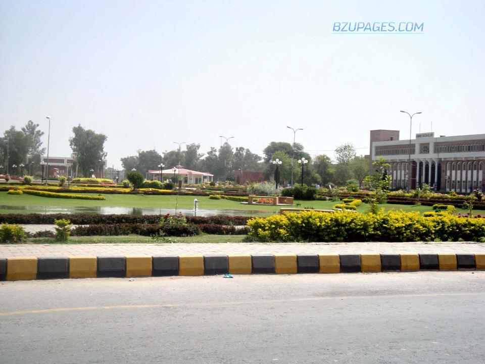 Admin block cafe and library