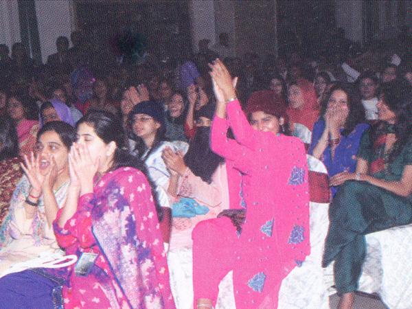 The University of Lahore Students in Seminar