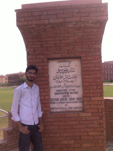Outside Jinnah Auditorium..