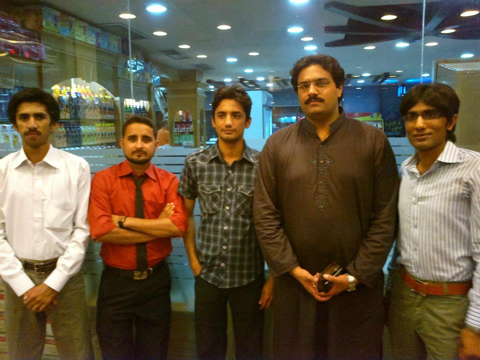 Ali Asad, Hammad Alvi, Ali Hasan, Ahmed Tisman Pasha and Muzammil Mehboob