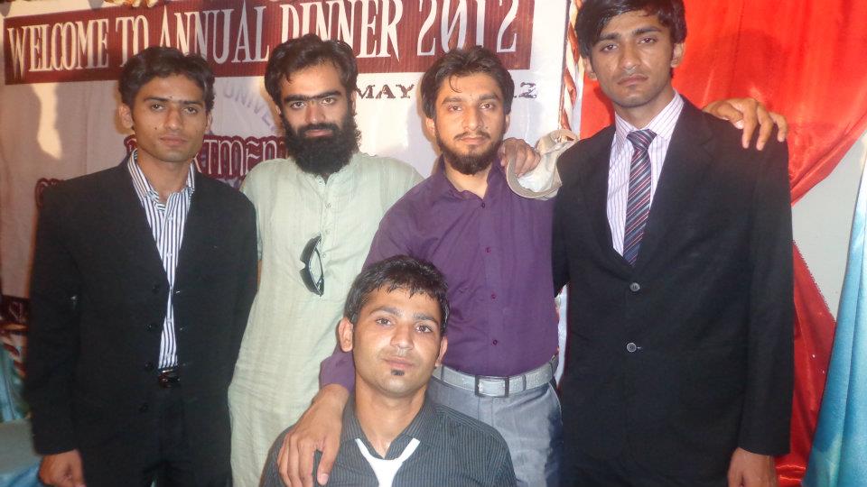 Sami ullah with his fellows