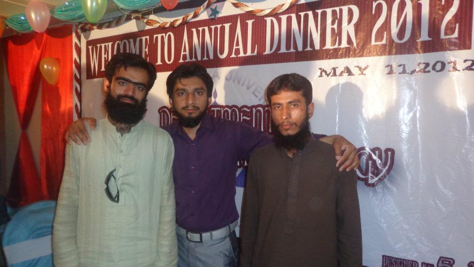 Zubair with his class fellows