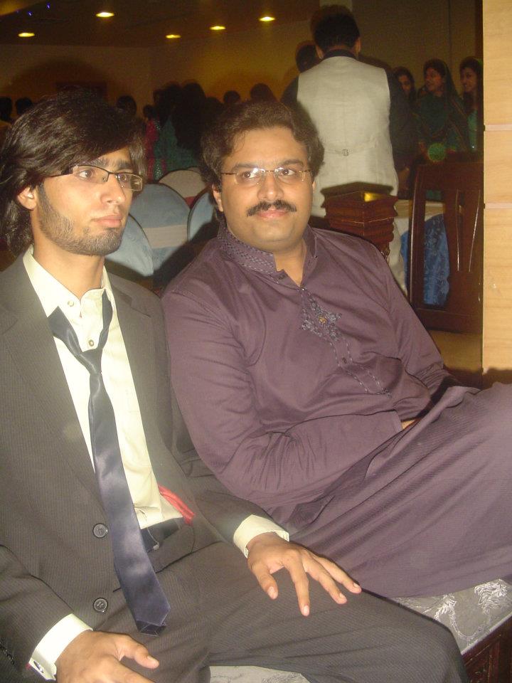 Lucky bhai with Ahmad Tisman