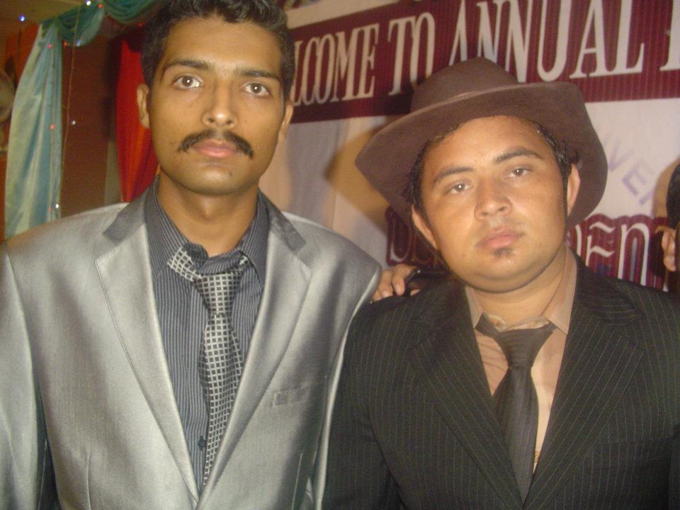 Noman Akram & Ahmad areeb � at Shangrila Cuisine.