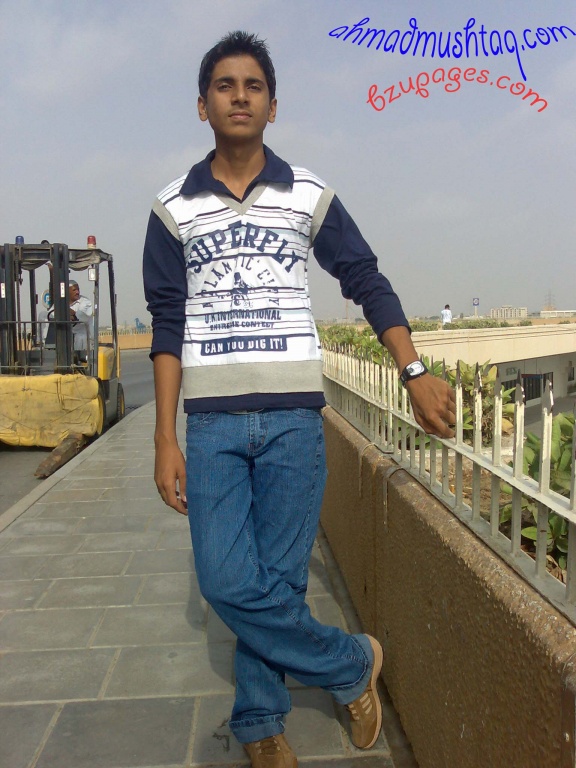 My brother @ karachi airport