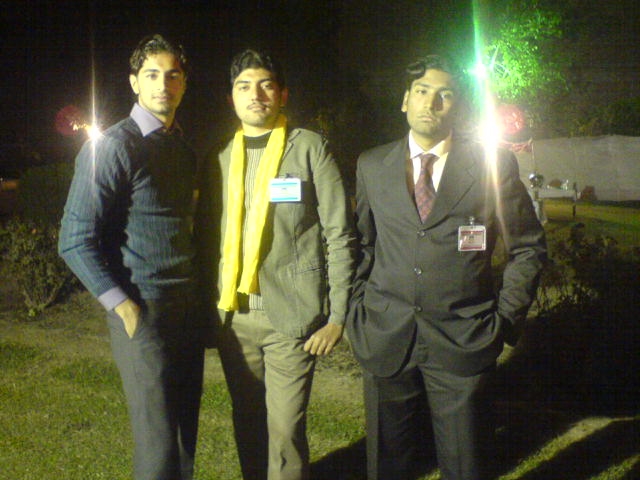 in party with friends