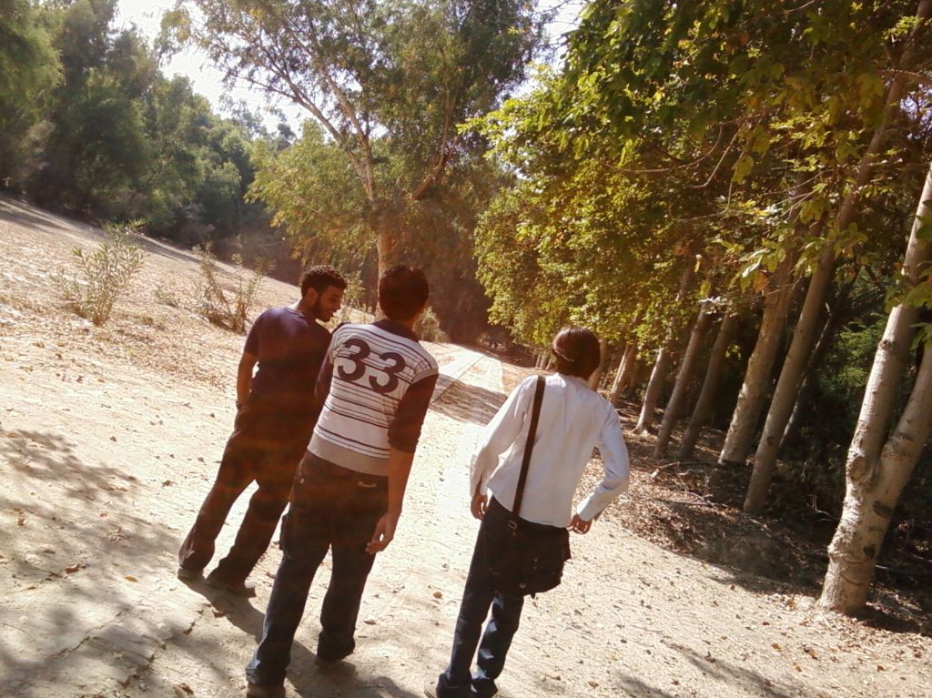 Going back after Drinking water